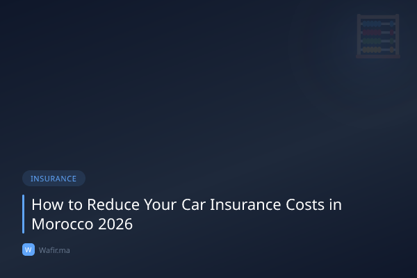 Réduire le coût assurance auto Maroc
