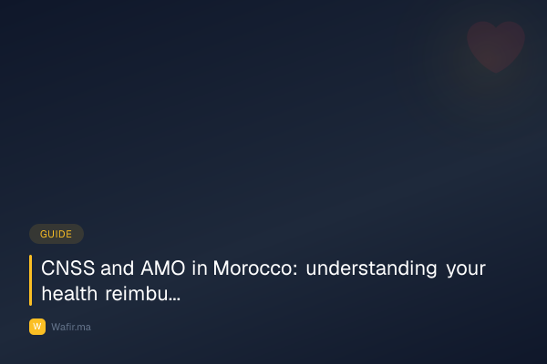 CNSS AMO health reimbursement Morocco