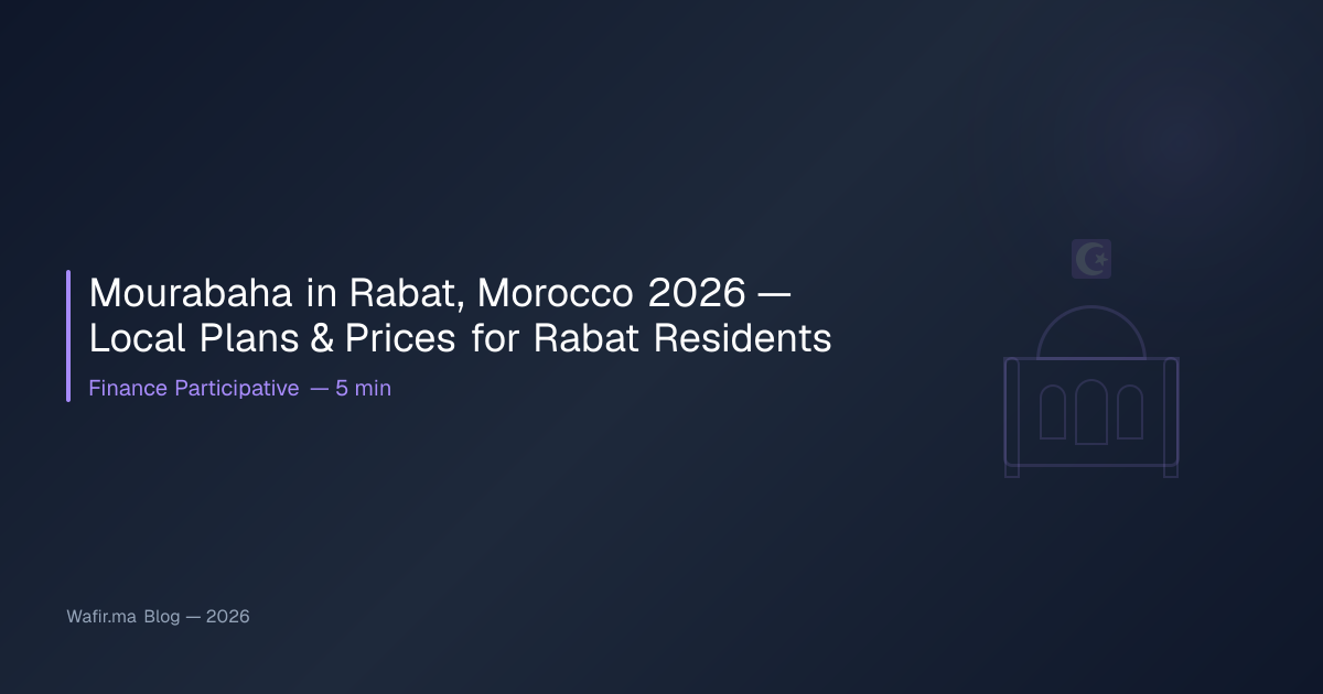 Mourabaha in Rabat, Morocco 2026 — Local Plans & Prices for Rabat ...